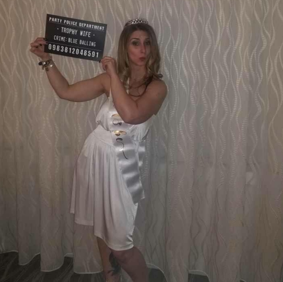 Halston Heritage Ivory Strapless Dress Size 4 - Picture 6 of 6